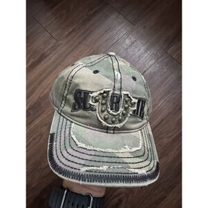 CAMO REAL TREE Supreme True Religion Black 6-Panel Hat One Size ❤️✅ BRAND NEW